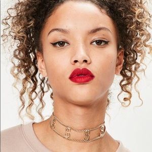 💲💲GOLD DOLLAR SIGN Slogan Choker 💲💲